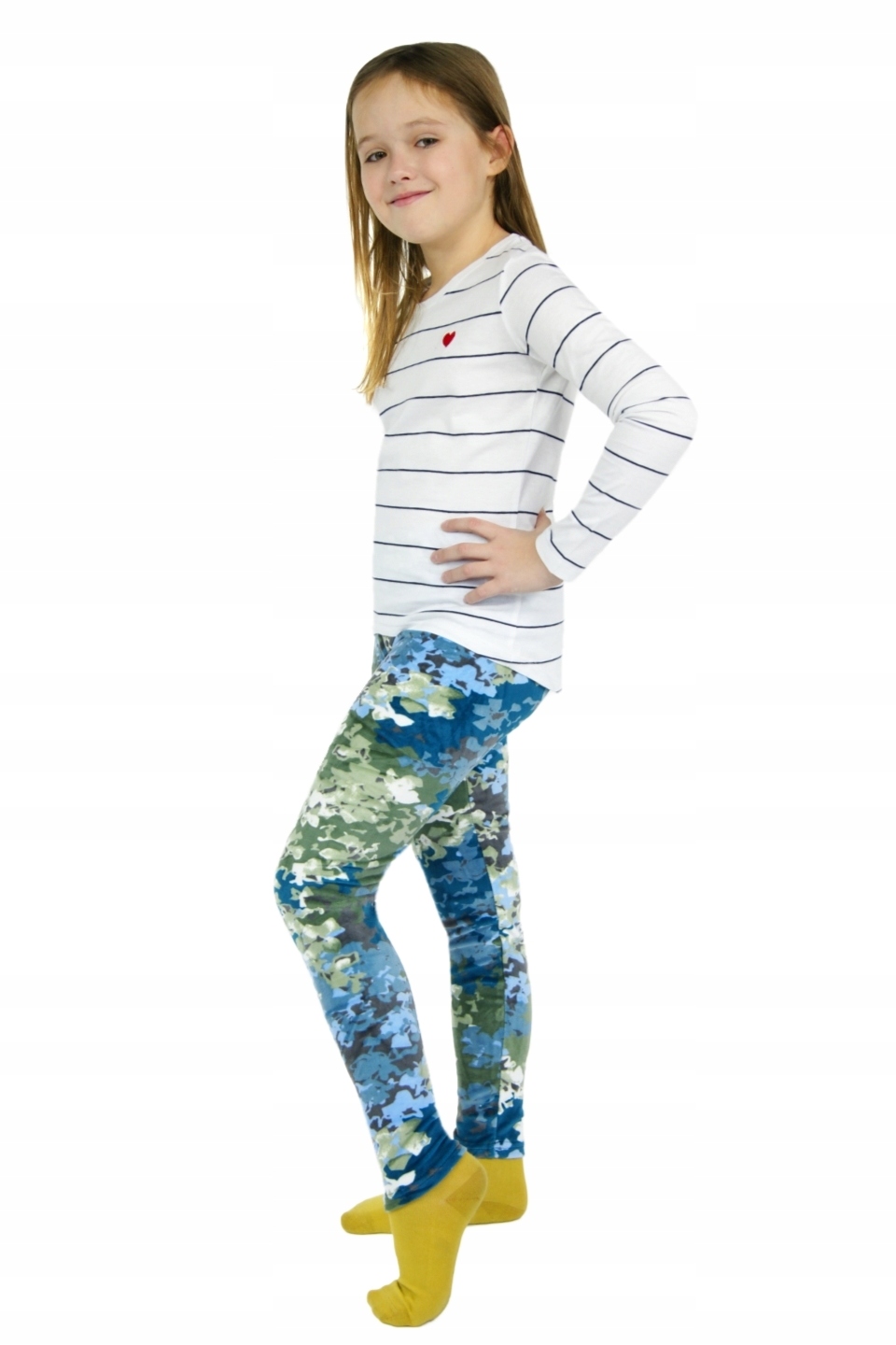 

Getry Legginsy Dziecięce Welurowe 122/128 Moraj