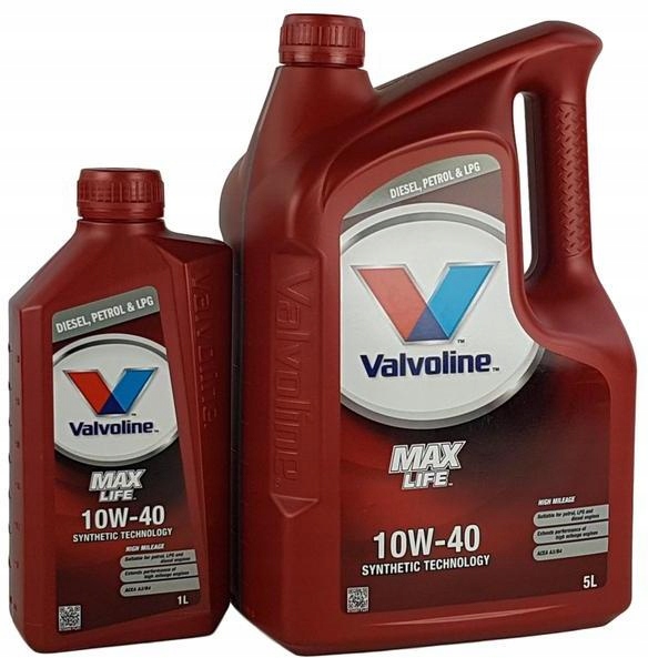 

Valvoline Maxlife 10W40 Acea A3/B4 Api Sn/cf 6L