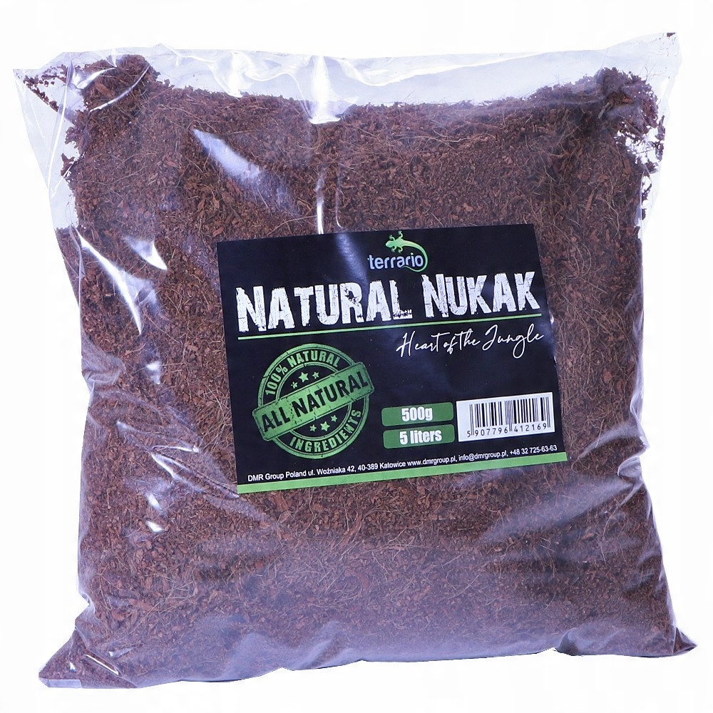 

Podłoże Do Terrarium Włókno Kokosowe Torf 5000ml