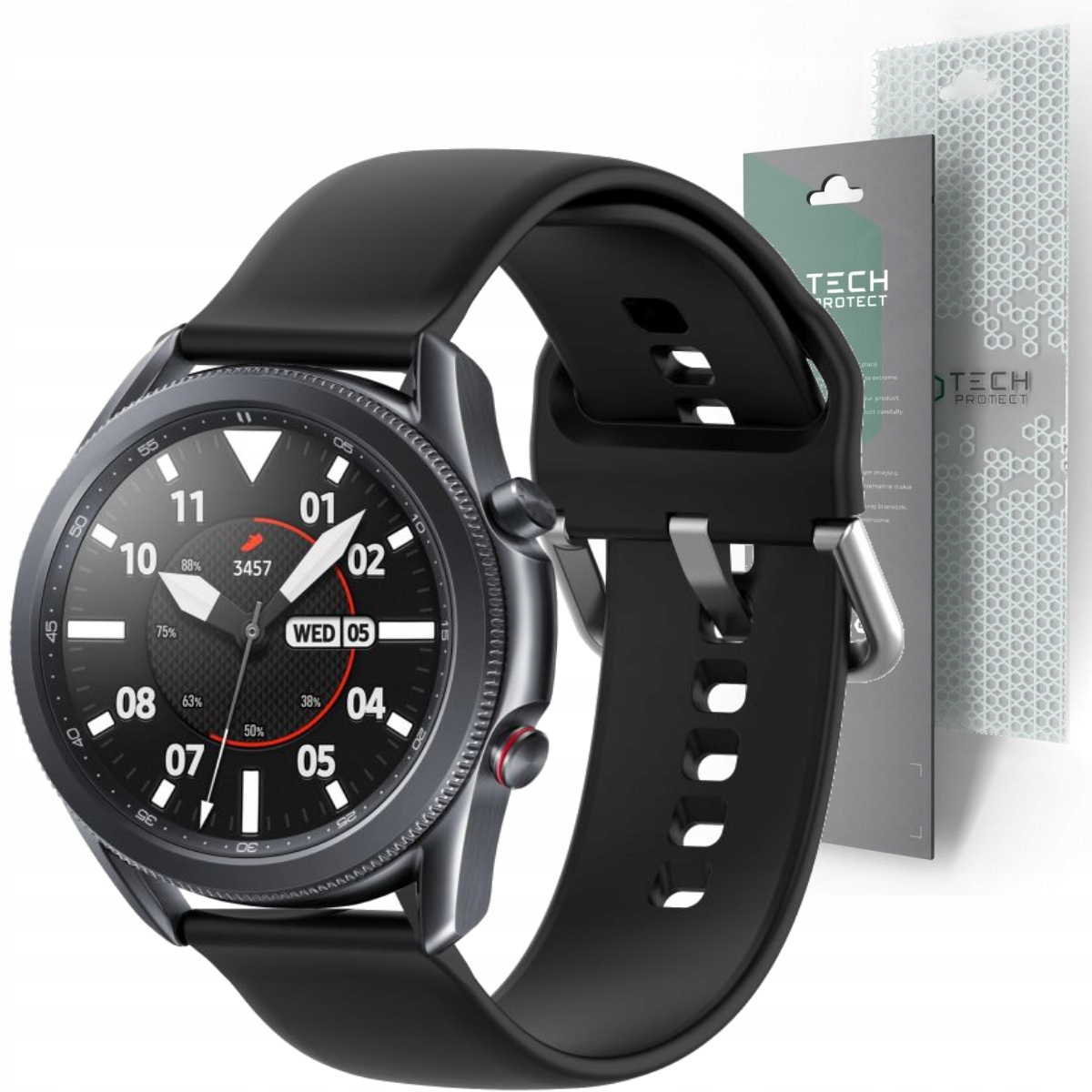 

Icon Gumowy Pasek Do Galaxy Watch 3 45mm