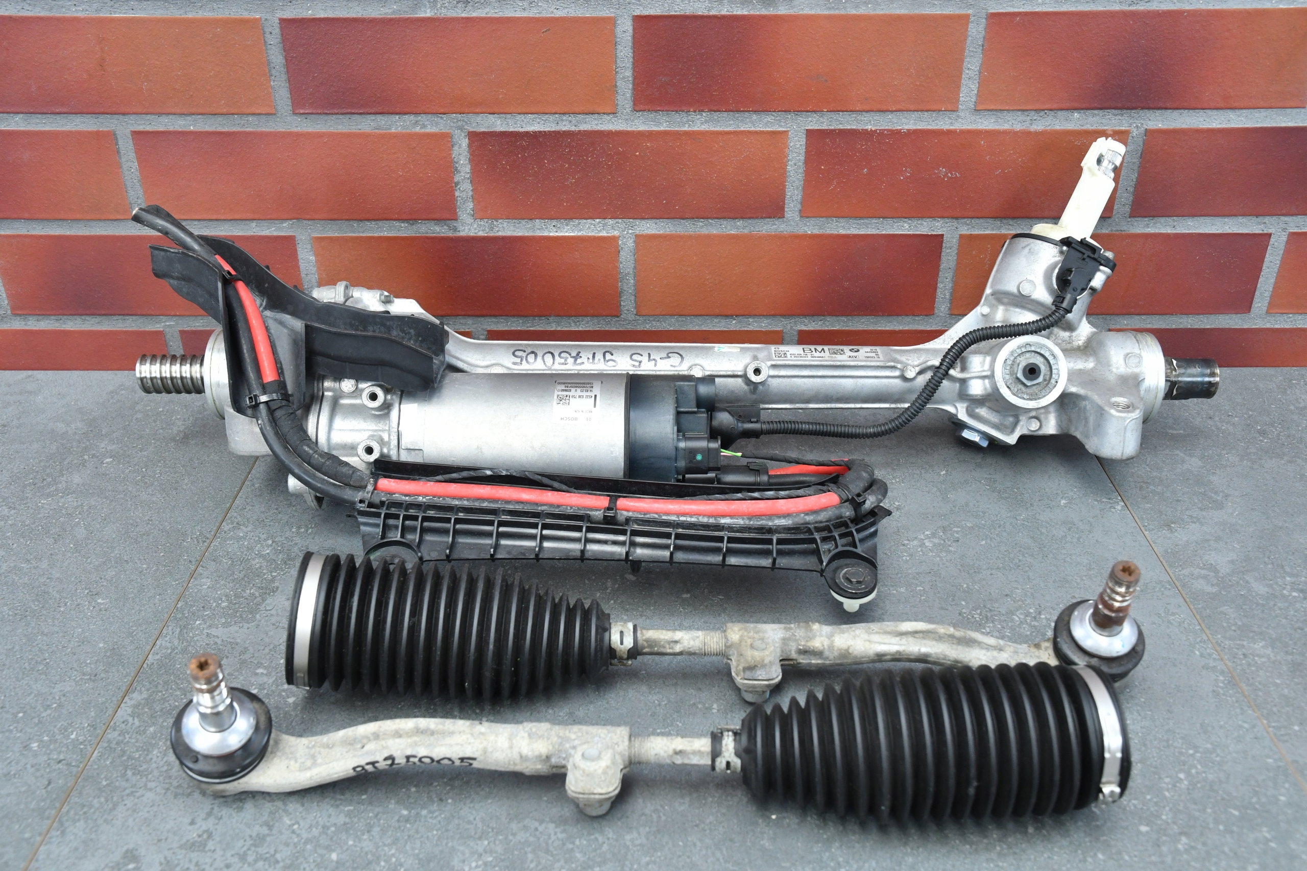 UKLAD control drag rod servo steering BMW X3 G45 BM 16690km