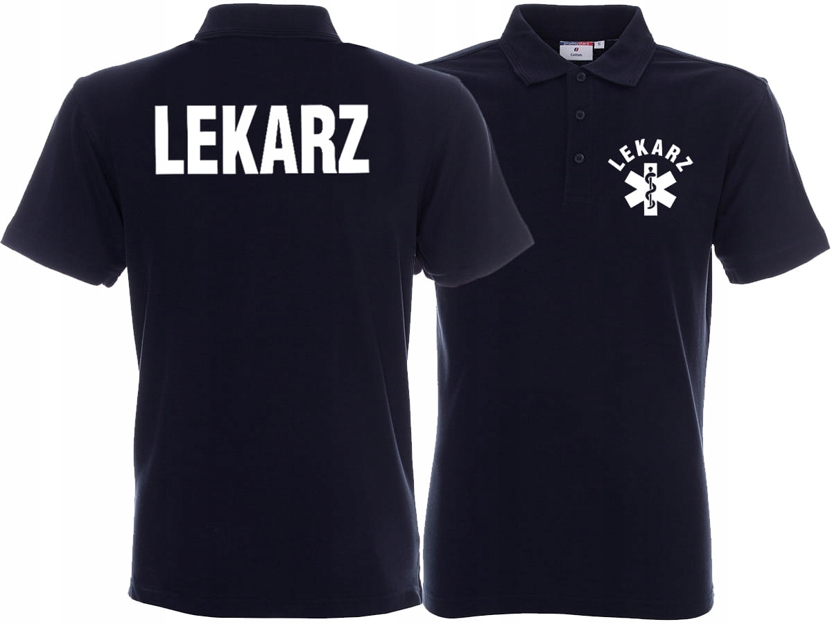 

Koszulka Polo Lekarz Wopr Zhp Prm Gopr Topr Straż