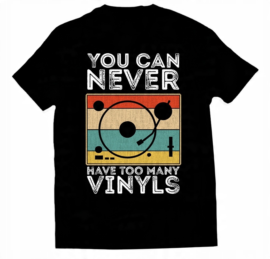 

Koszulka Adapter Tshirt Gramofon Winyle Muzyka L