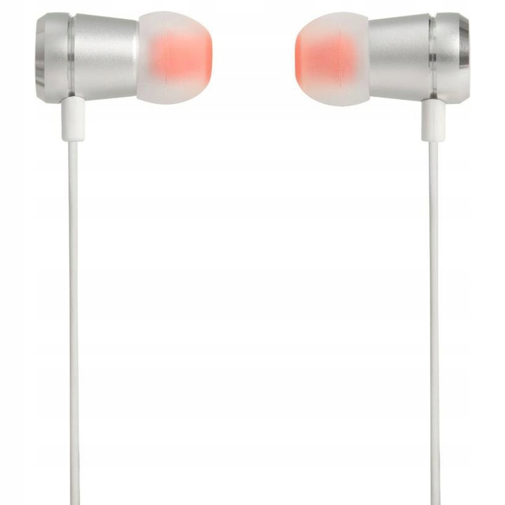 ORYGINALNE SŁUCHAWKI DOKANAŁOWE / JBL TUNE 290 / T290 SREBRNE Marka JBL