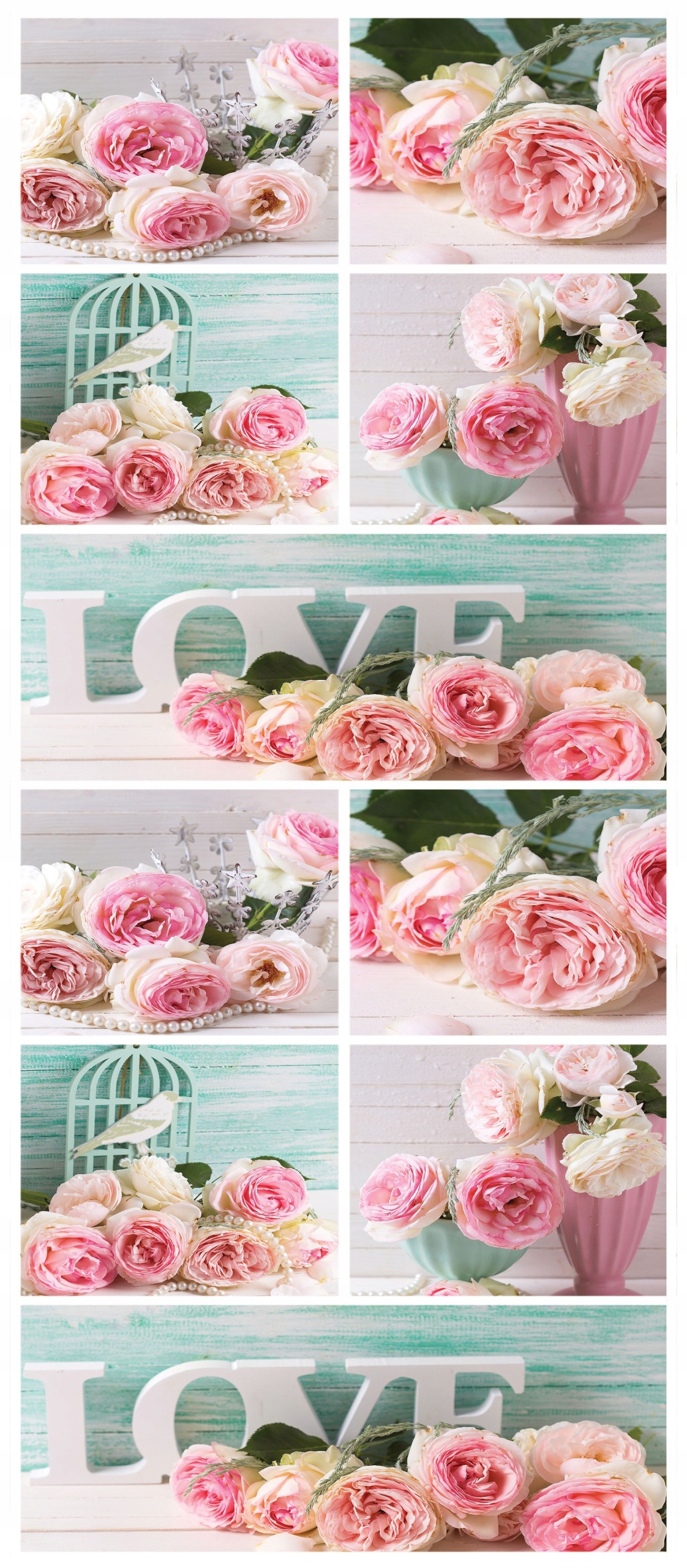 Fototapeta flizelina Růže Love romantické detaily jemnost 91x211 lepidlo