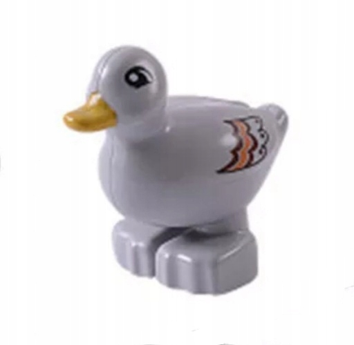 Figurka KACZKA SZARA do Lego Duplo