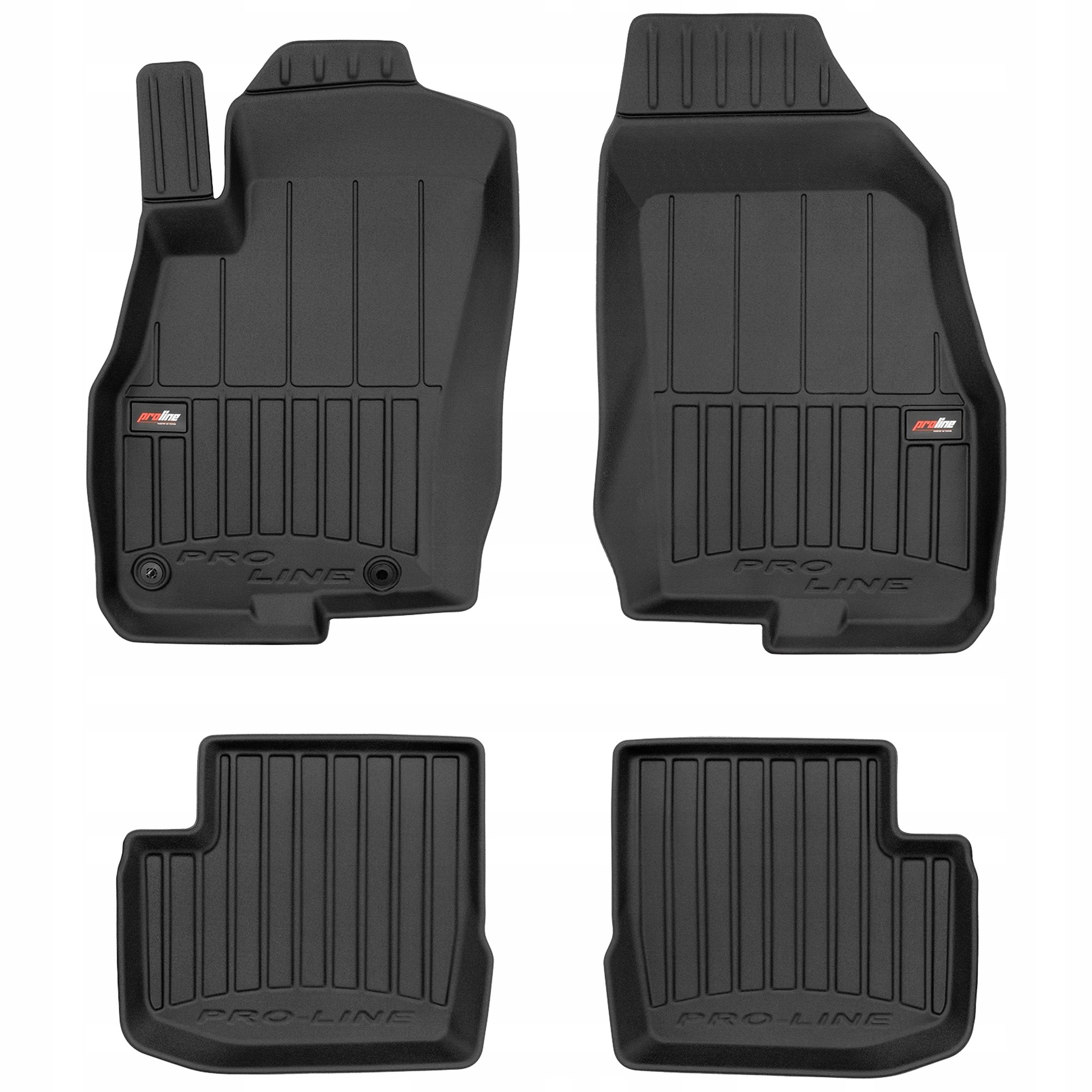 Koberce do auta Pro-Line Fiat Punto Evo 2009-2012 Hatchback 5-dverový