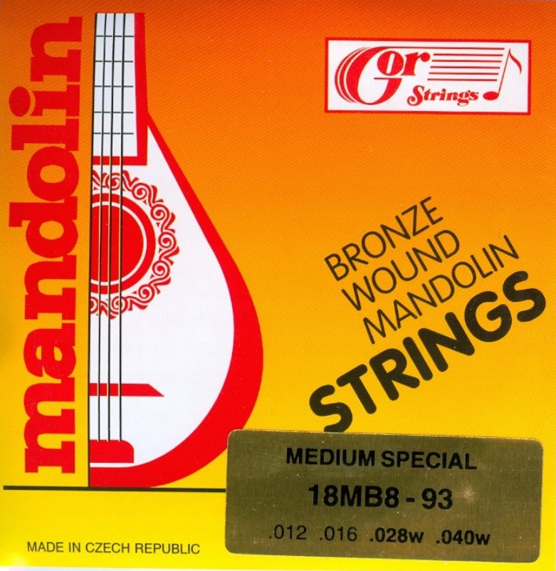 GorStrings 18MB8 92 struny do mandoliny 12-40