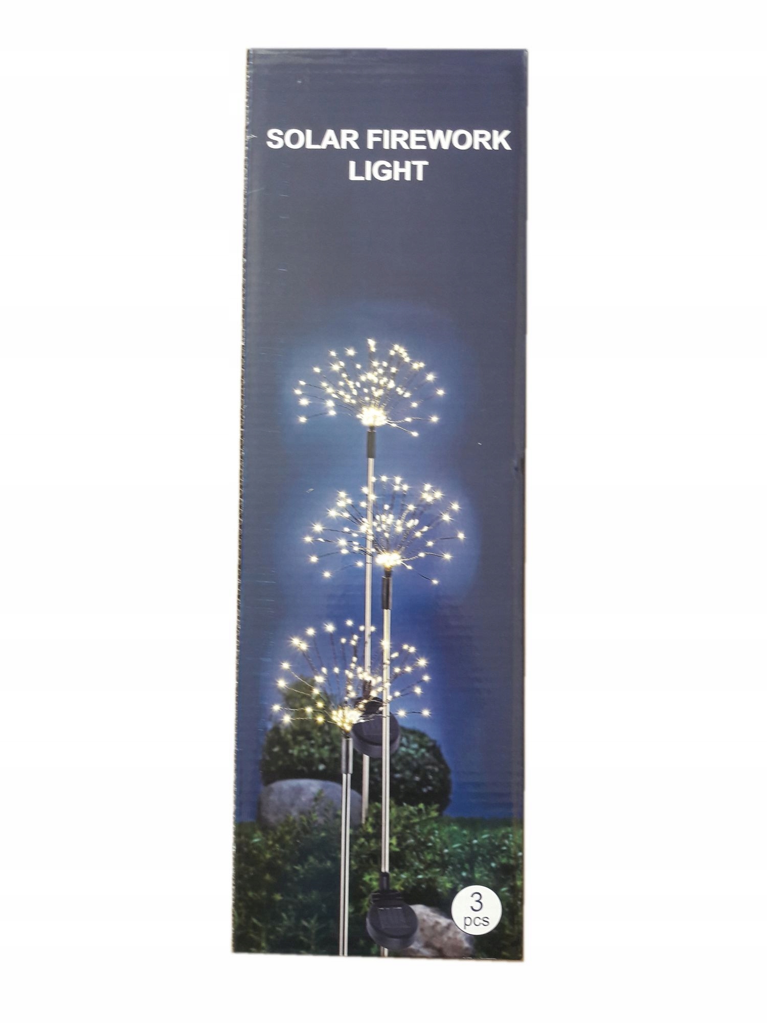 

Lampa solarna Dmuchawce dekoracja ogrodu 3 szt.