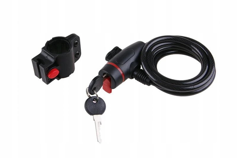 Levior Zamek rowerowy 180cm/8mm