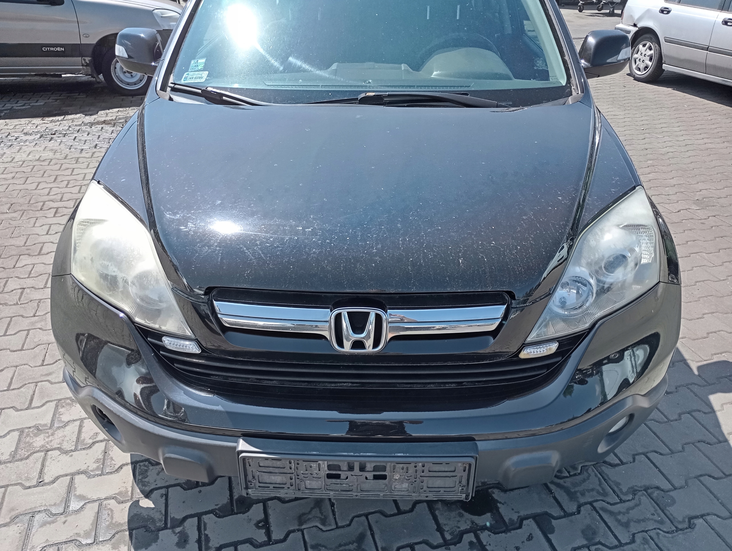 HONDA CRV CR-V 3 III front bumper fender bonnet light REFLEKTOR EU B92P
