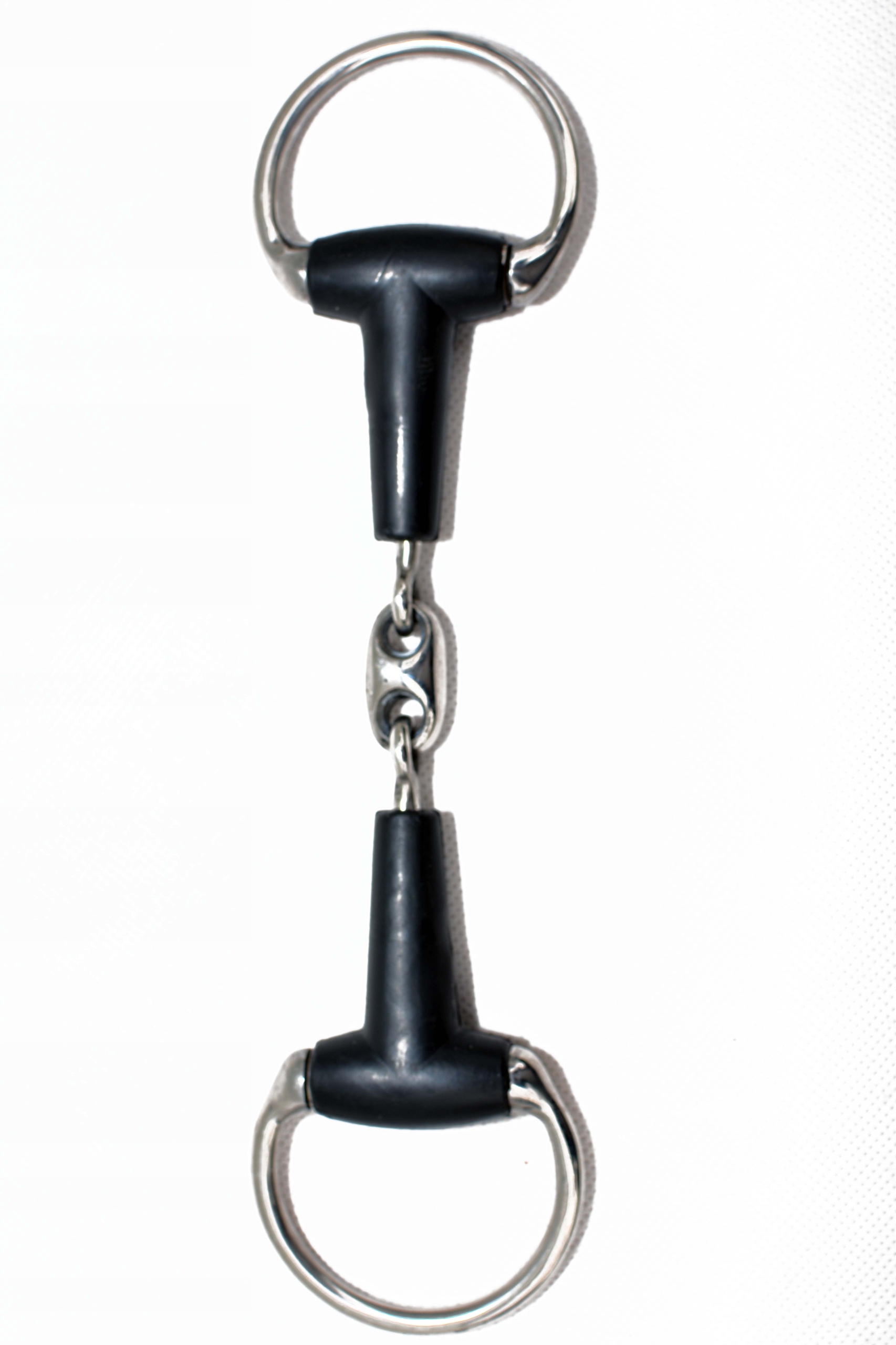 Wędzidło oliwkowe York gumowe 13,5 cm