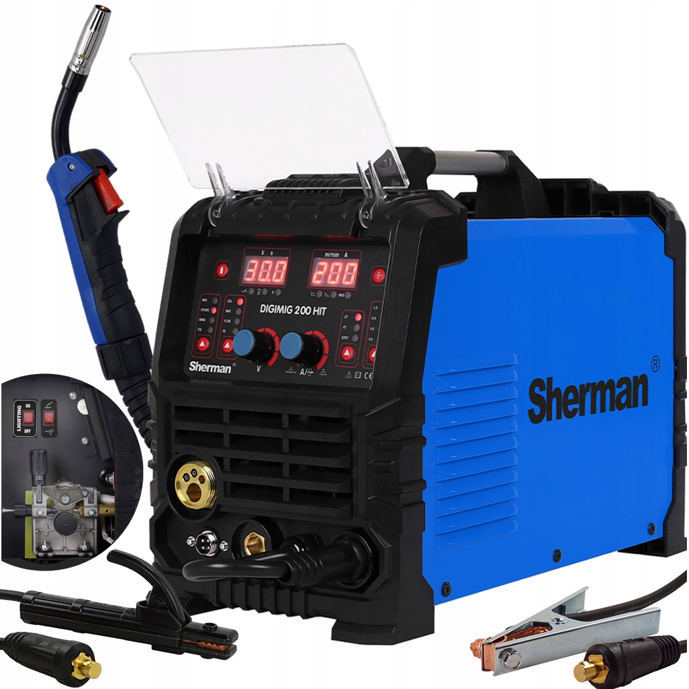 SPAWARKA migomat DIGIMIG 200 HIT SPOT VRD Synergia MAG Lutospawanie 2T 4T