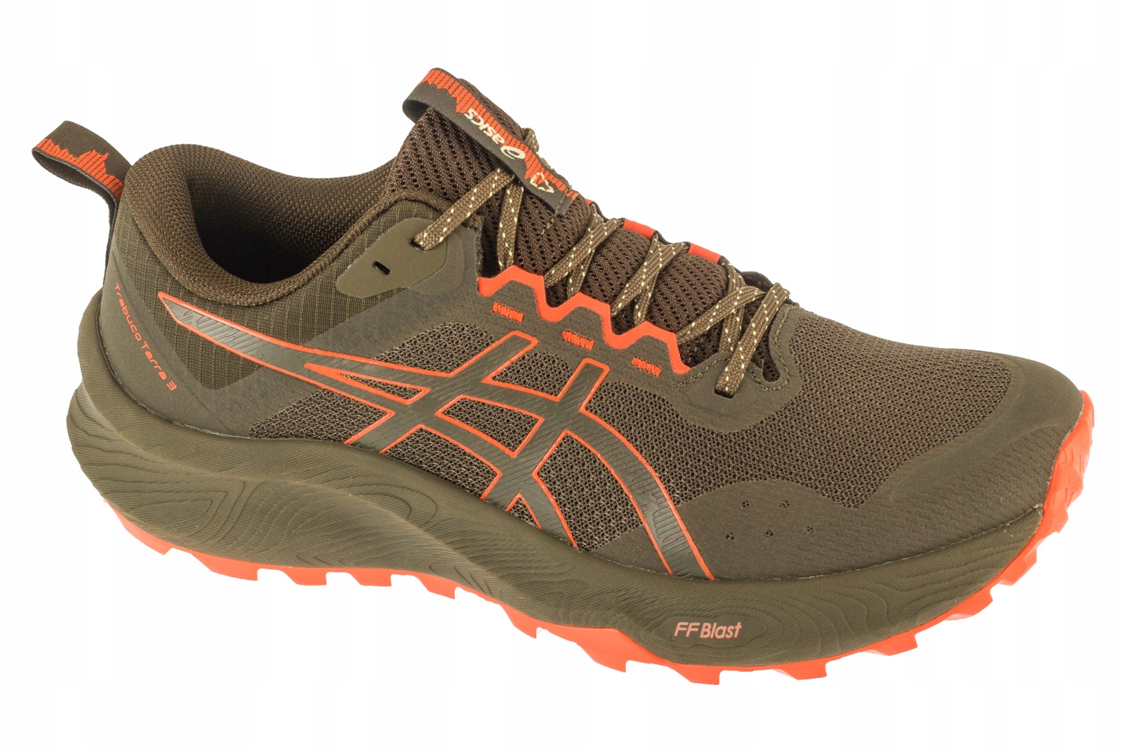 Asics Trabuco Terra 3 (41,5) Buty Do Biegania Męskie Siateczka Brązowy