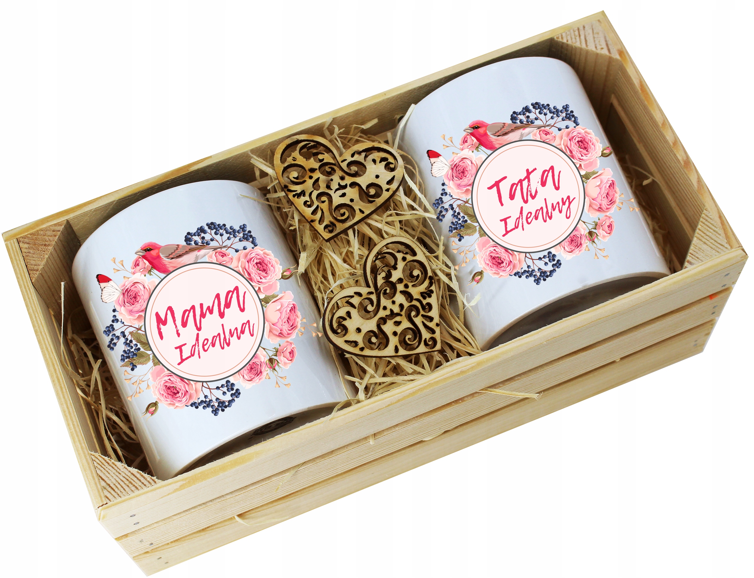 

Dla Mamy I Taty Kubki W Ozdobnej Skrzynce