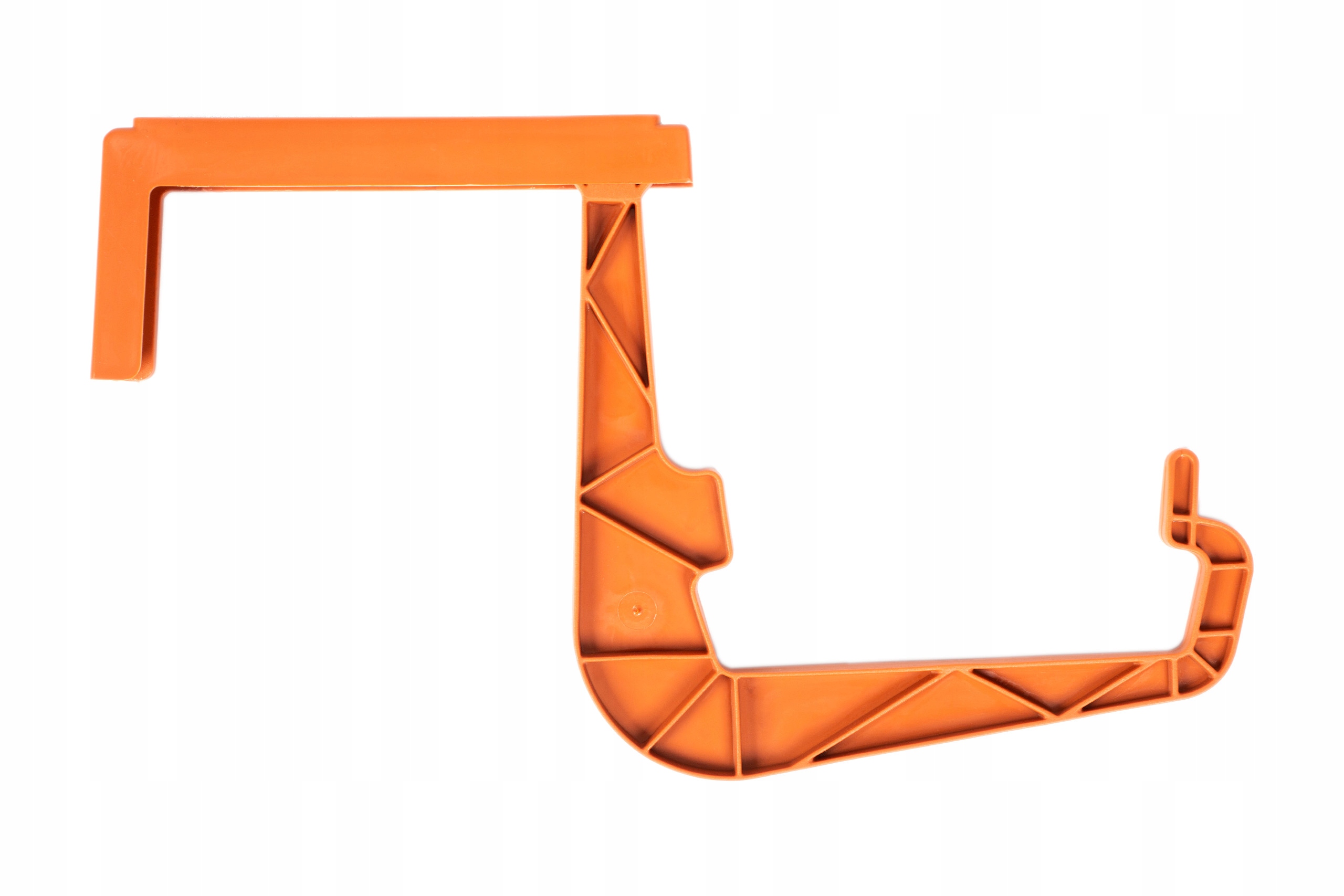 UCHWYT REGULOWANY HAK PLASTIKOWY DO SKRZYNKI BALKONOWEJ IWWS 1szt. TERAKOTA Długość maksymalna 34 cm