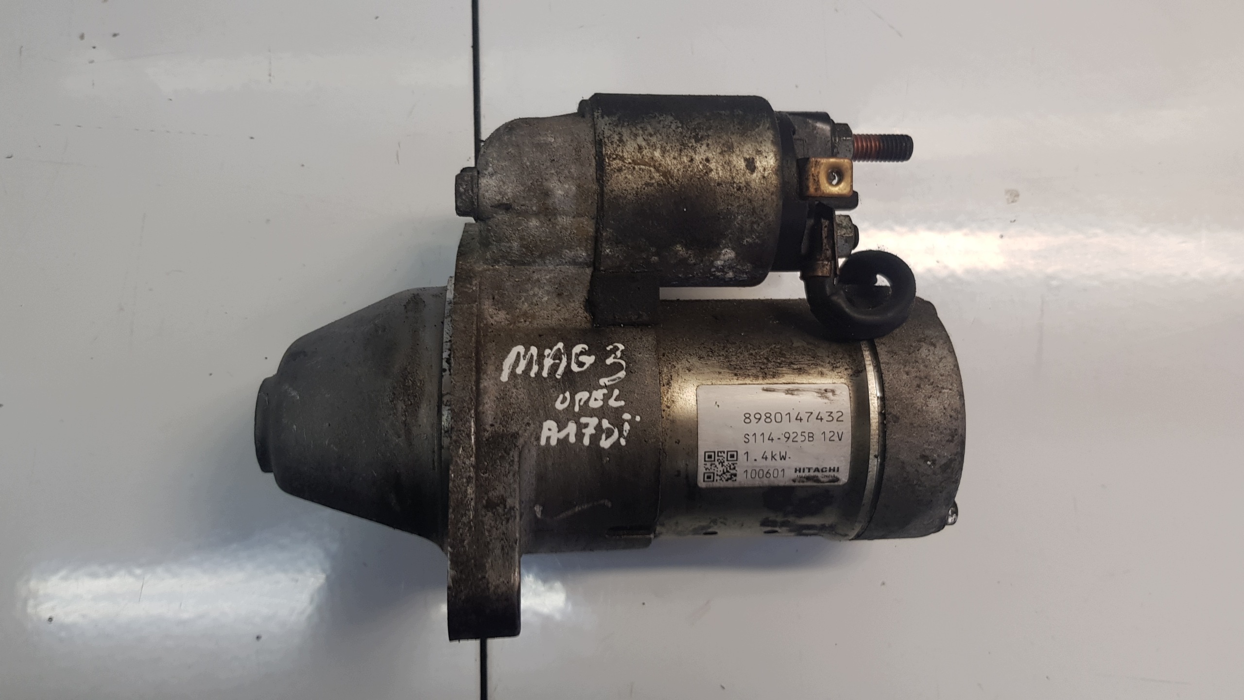 OPEL ASTRA IV J 1.7CDTI A17DT A17DTR starter 8980147432