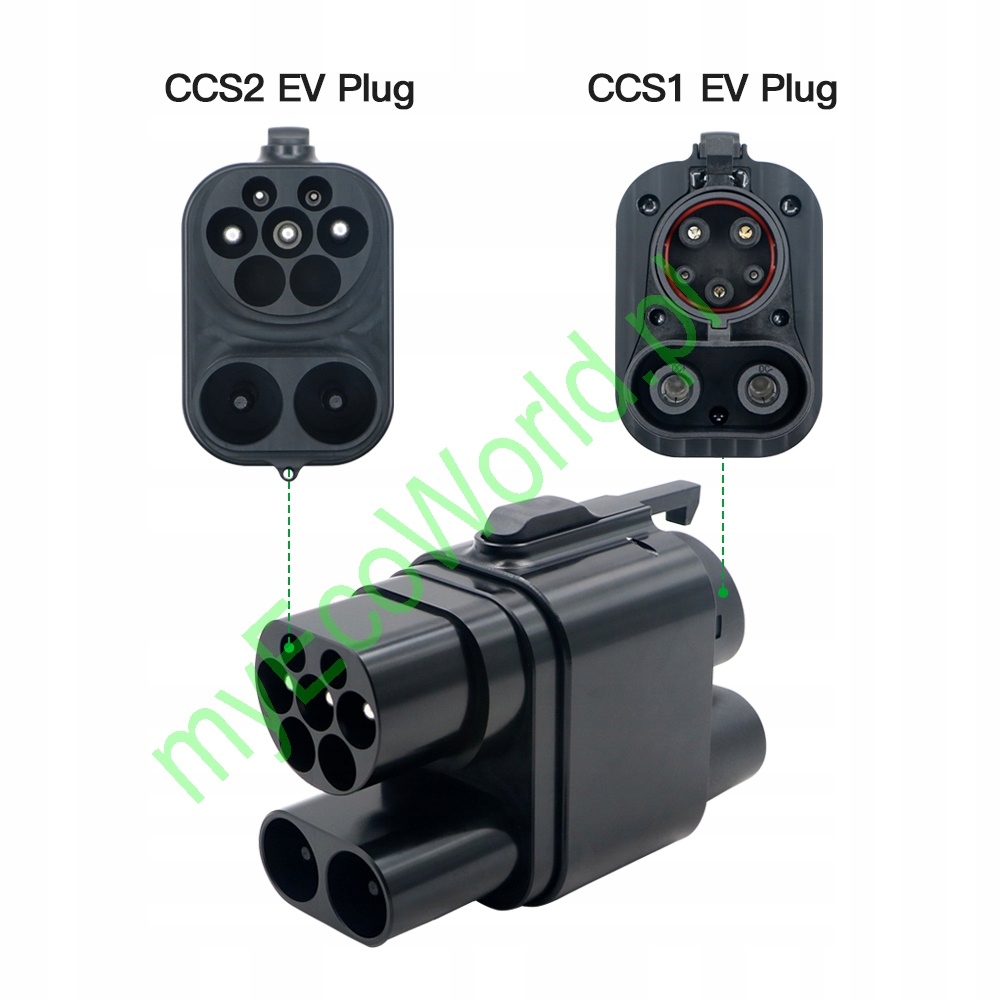 ADAPTER CCS2 to CCS1, DC/AC 200KW, 250A Typ ładowarki mobilna