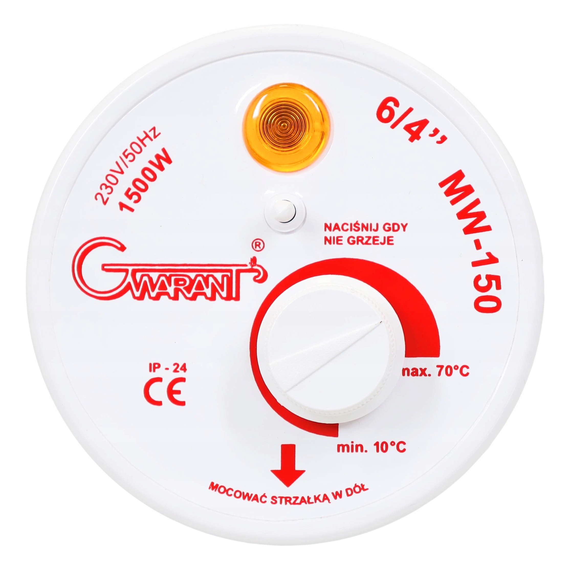 

Grzałka z Termostatem do Bojlera 1500W 1,5 kW 6/4