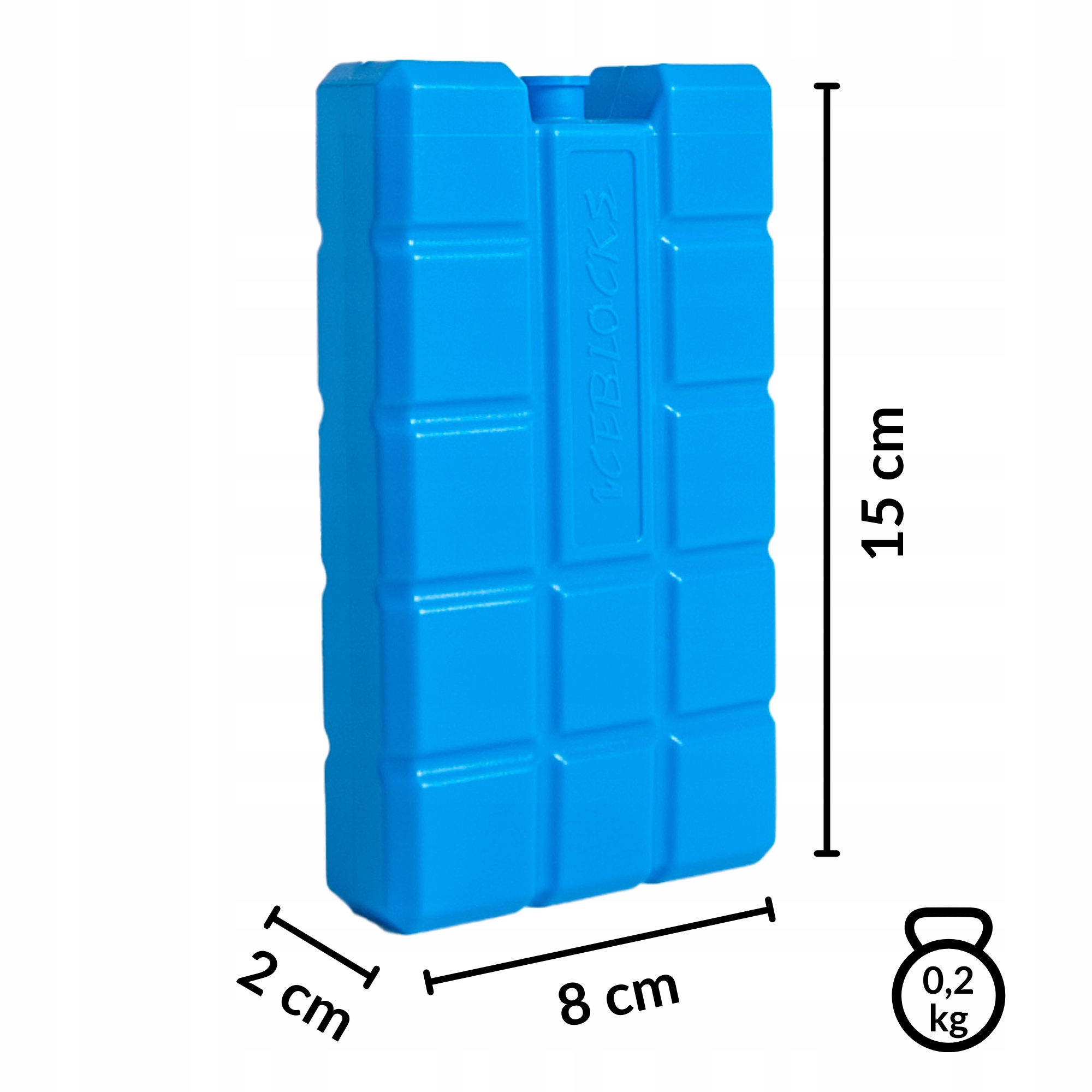 wkład MROŻĄCY 240ml - do LODÓWKI, TORBY termicznej, BEZPIECZNY WYDAJNY Marka Kamai