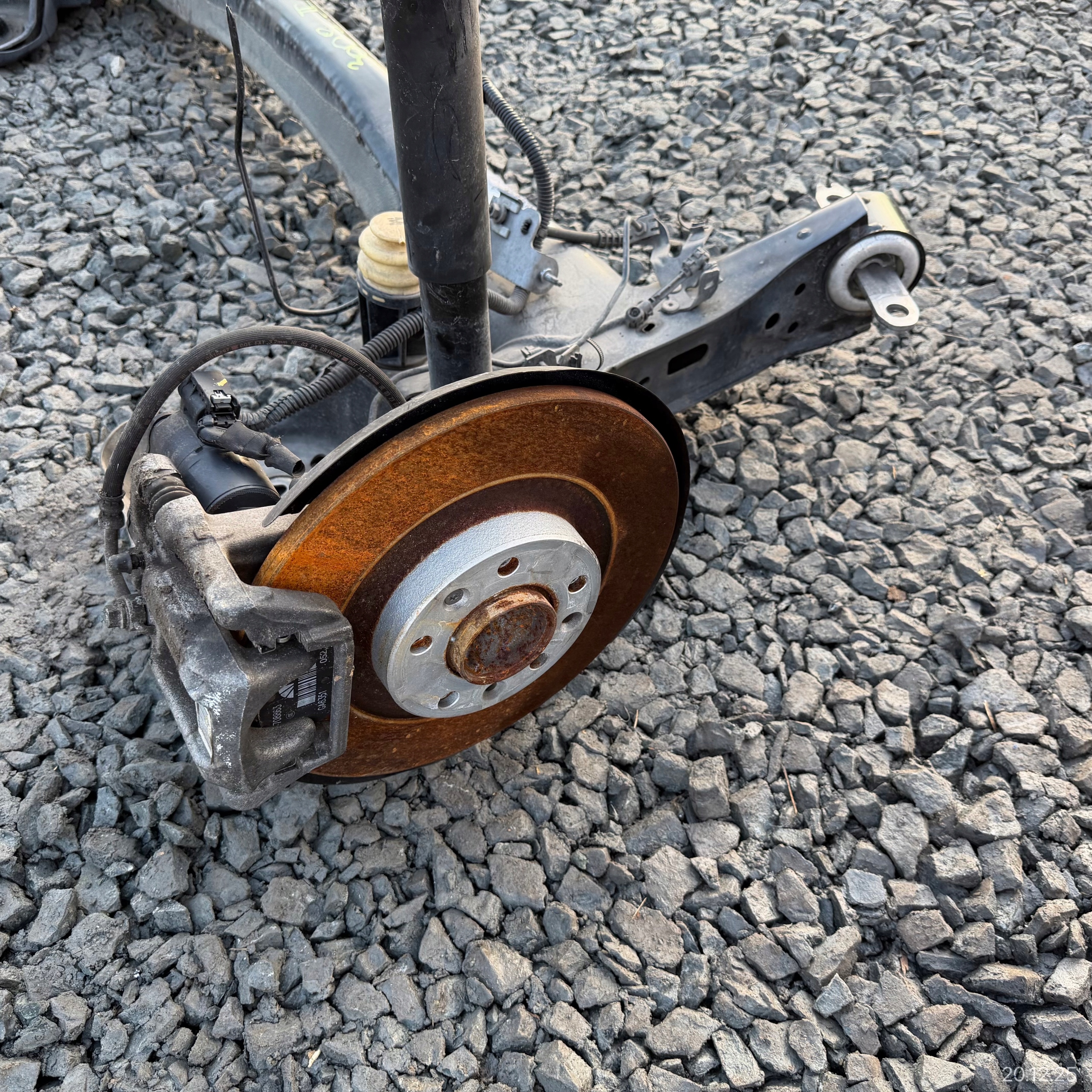 suspension beam axis rear complete PEUGEOT 3008 II discs
