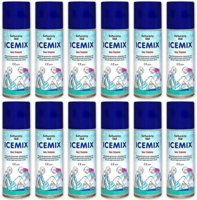 UMĚLÝ LEDOVÝ SPREJ ICE-MIX MRAZÁK SADA 12 KUSŮ Model ICE MIX