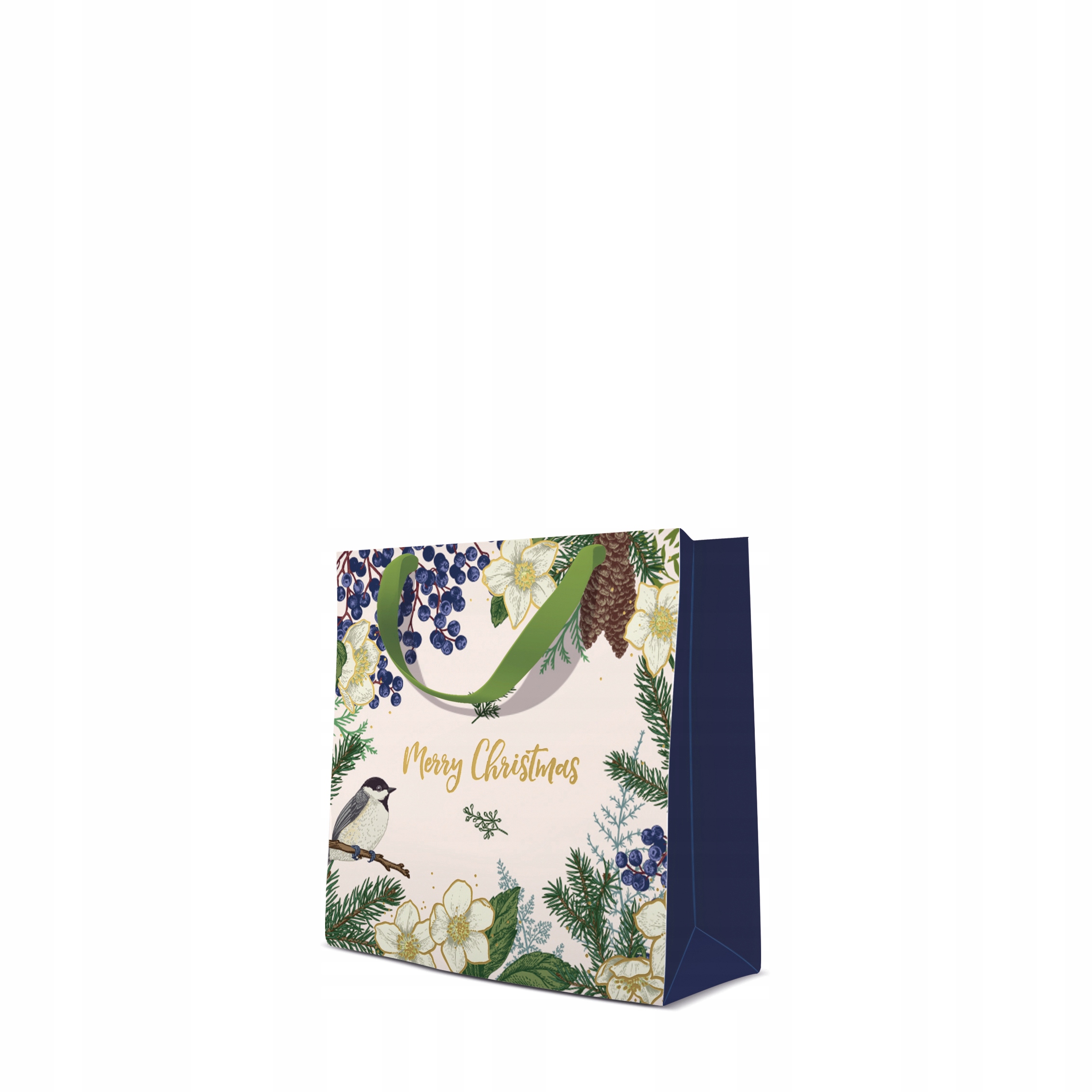 

Torba papierowa17x6x17cm Ptaszki Świąteczne/1szt.