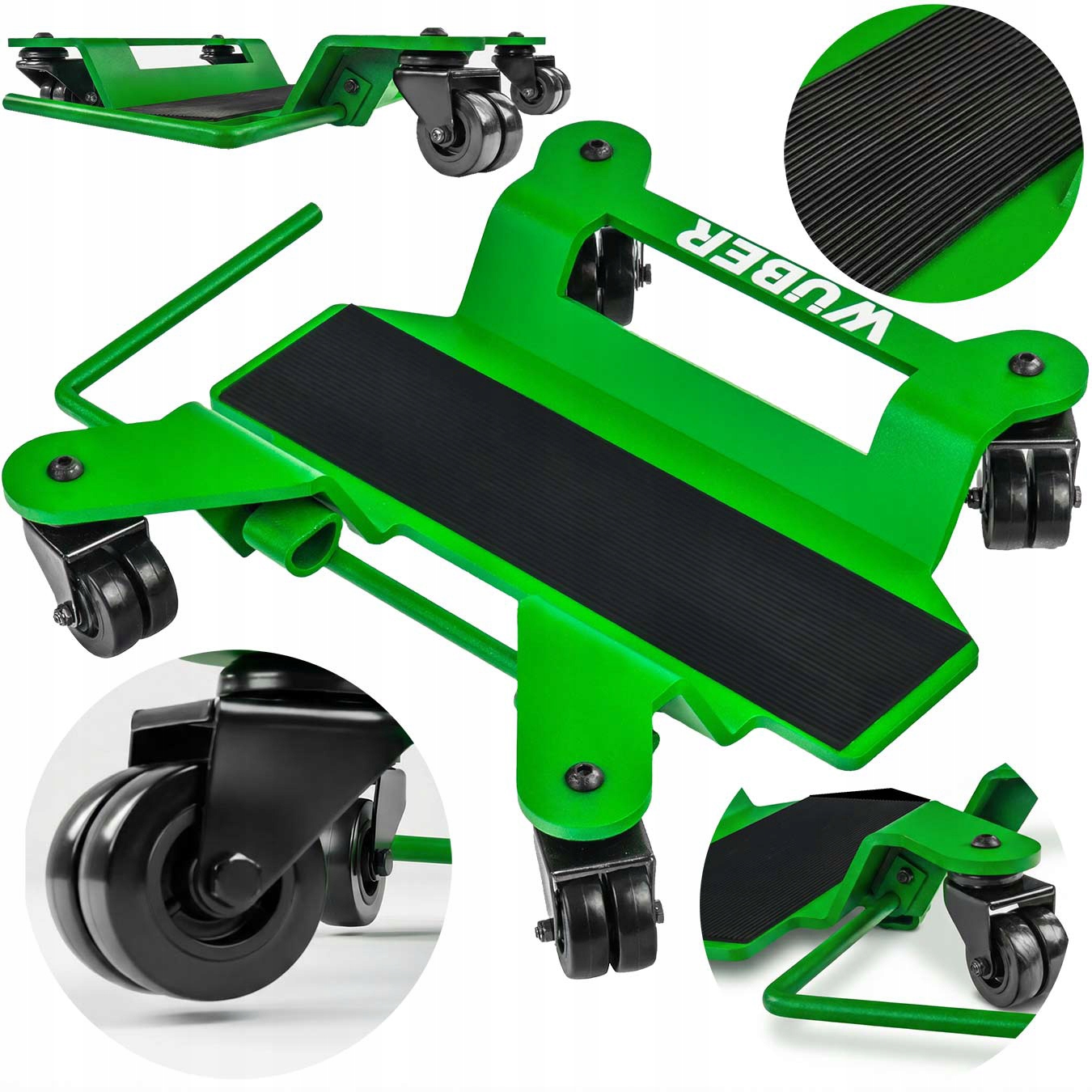 Ocelový Motocyklový Vozík, Manévrovací Plošina Pod Centrální Patkou, 225 Kg