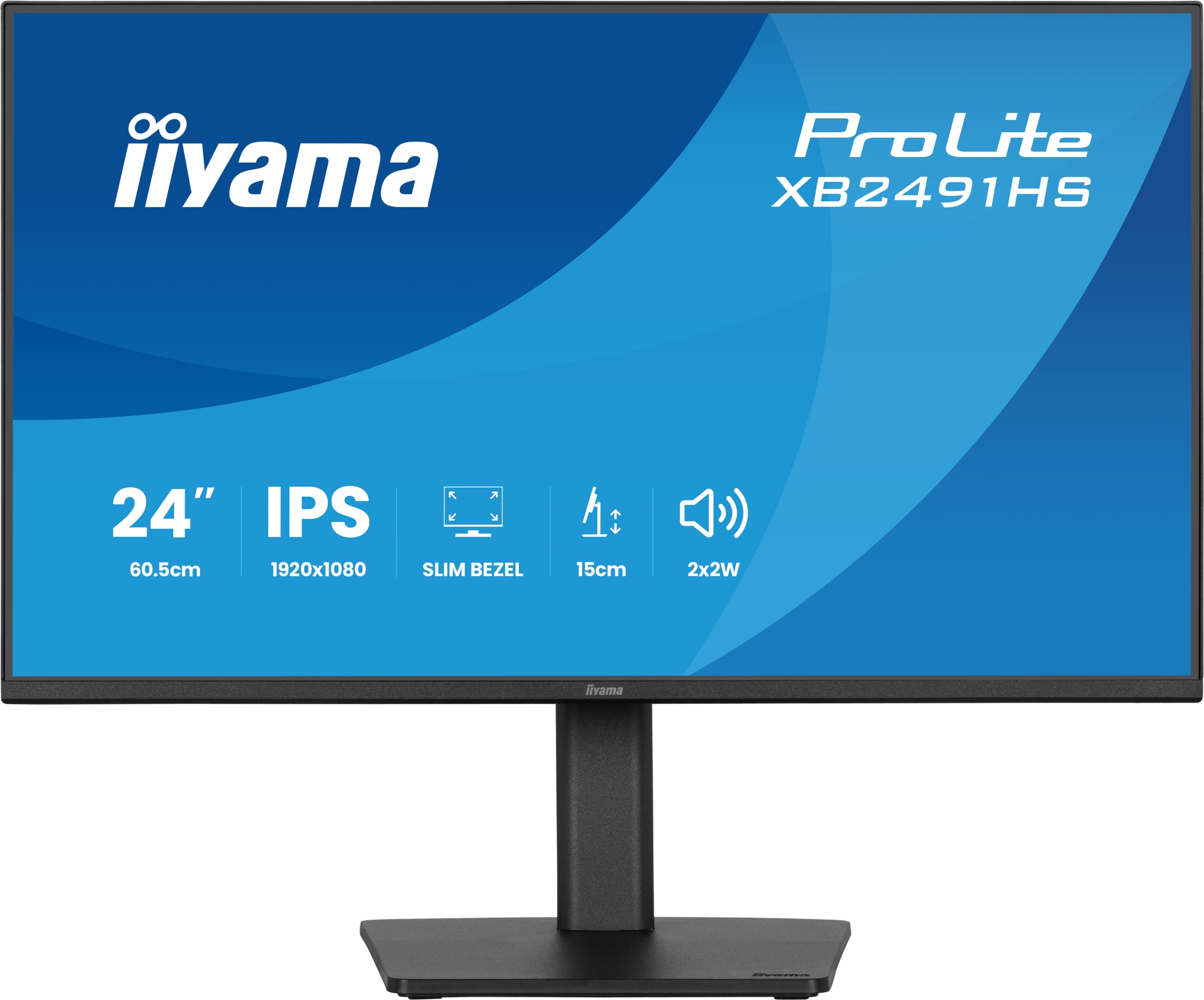 Monitor iiyama ProLite XB2491HS-B1 24" Ips Led (hdmi, Dp) 1ms 120Hz