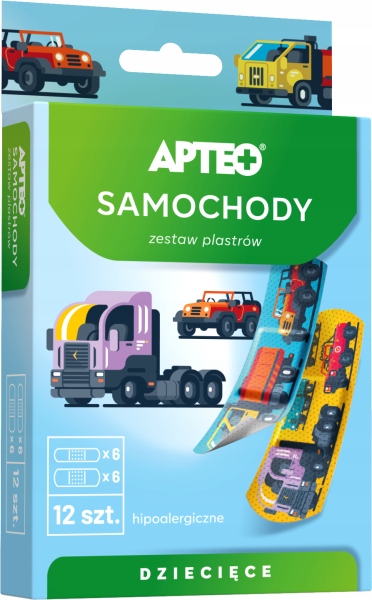 

Plastry Dla Dzieci Samochody Na Rany I Otarcia