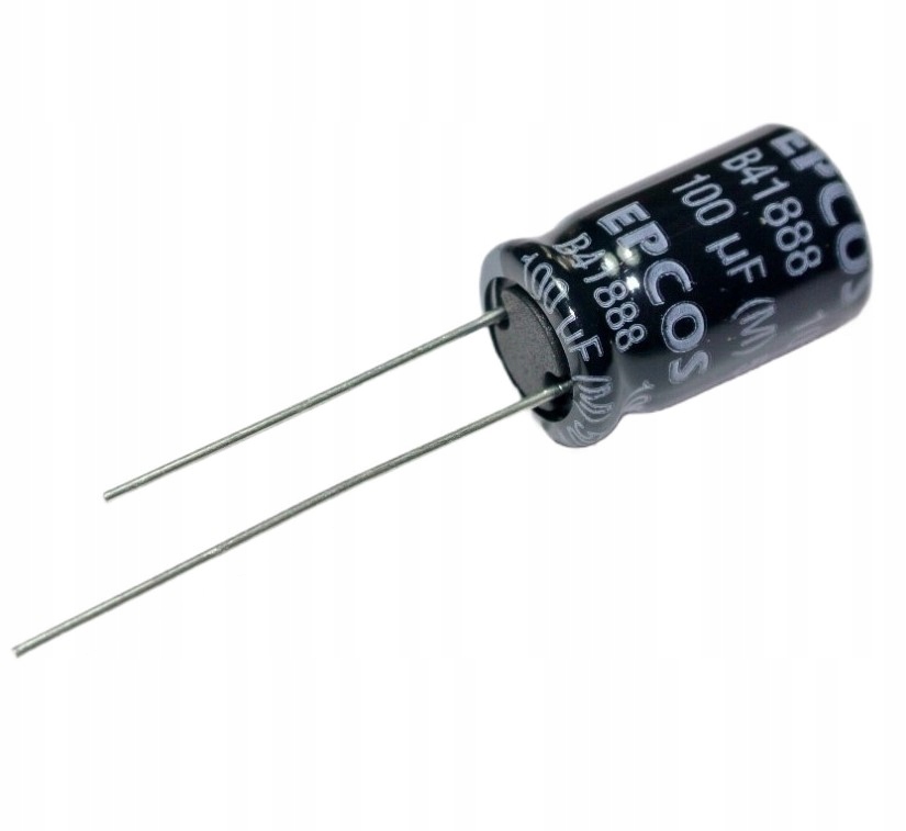 100uF 50V 105' 10x16 Epcos Kondensator B41888A6107M [4szt]
