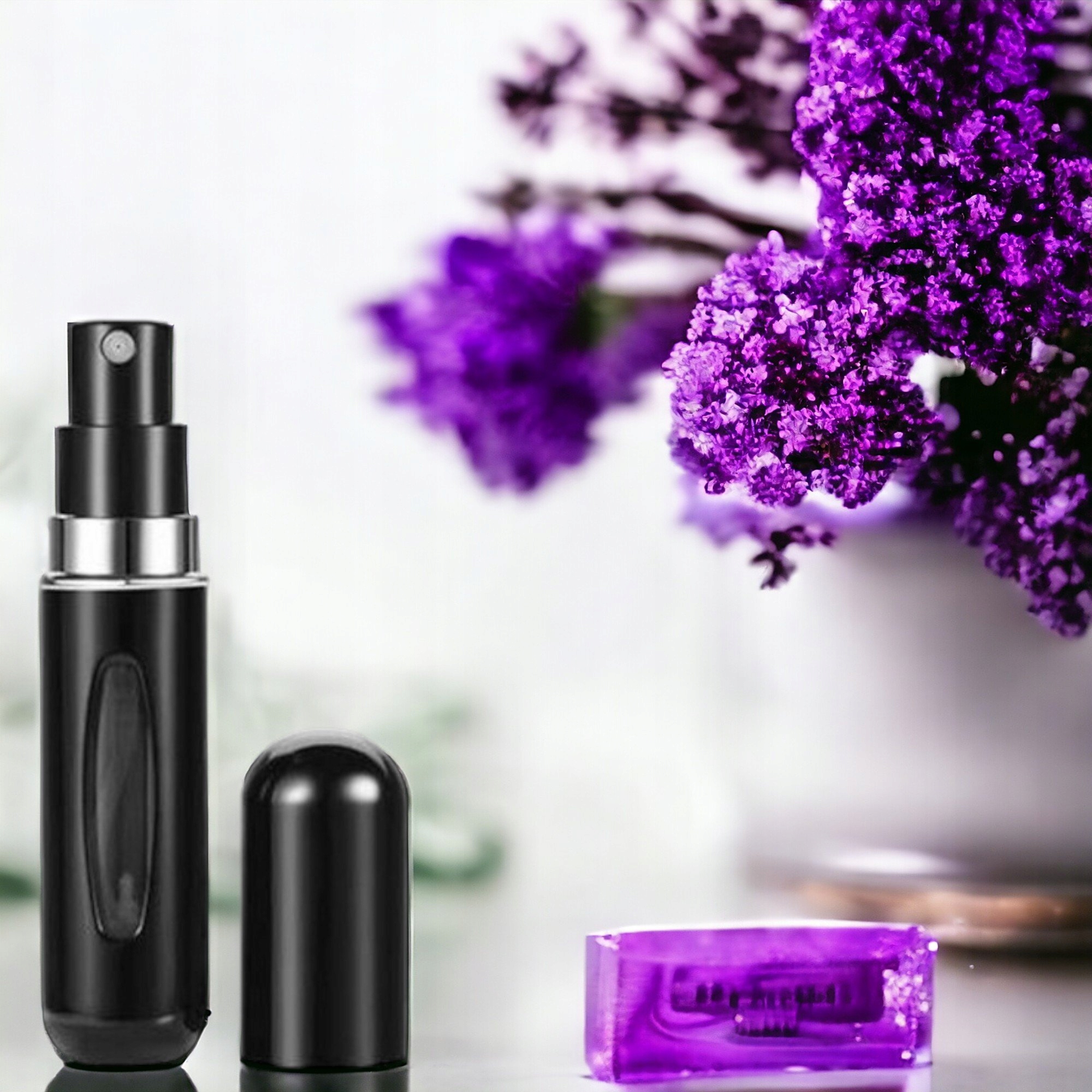 ATOMIZER PODRÓŻNY PERFUMY PERFUM 5ML DOZOWNIK Pojemność 5 ml