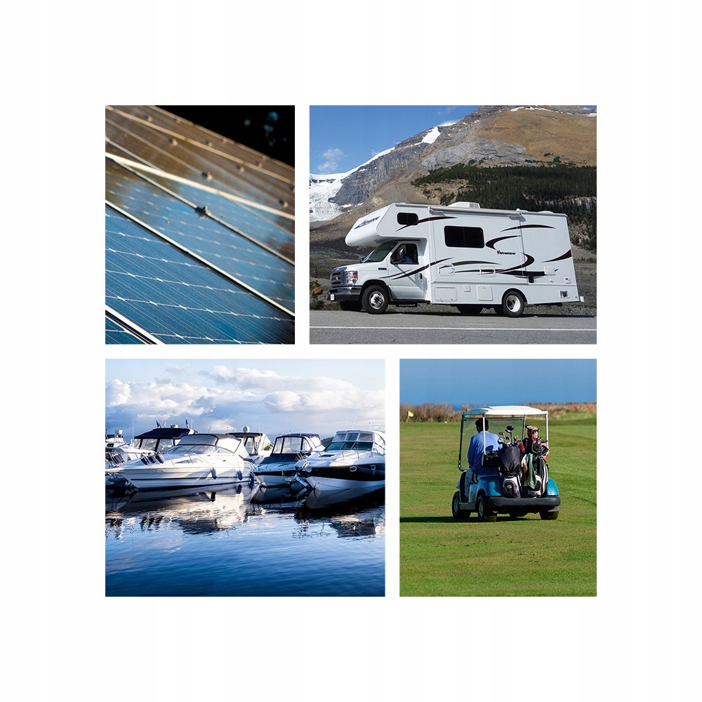 Qoltec Akumulator żelowy Deep Cycle 12V 100Ah Marka inny