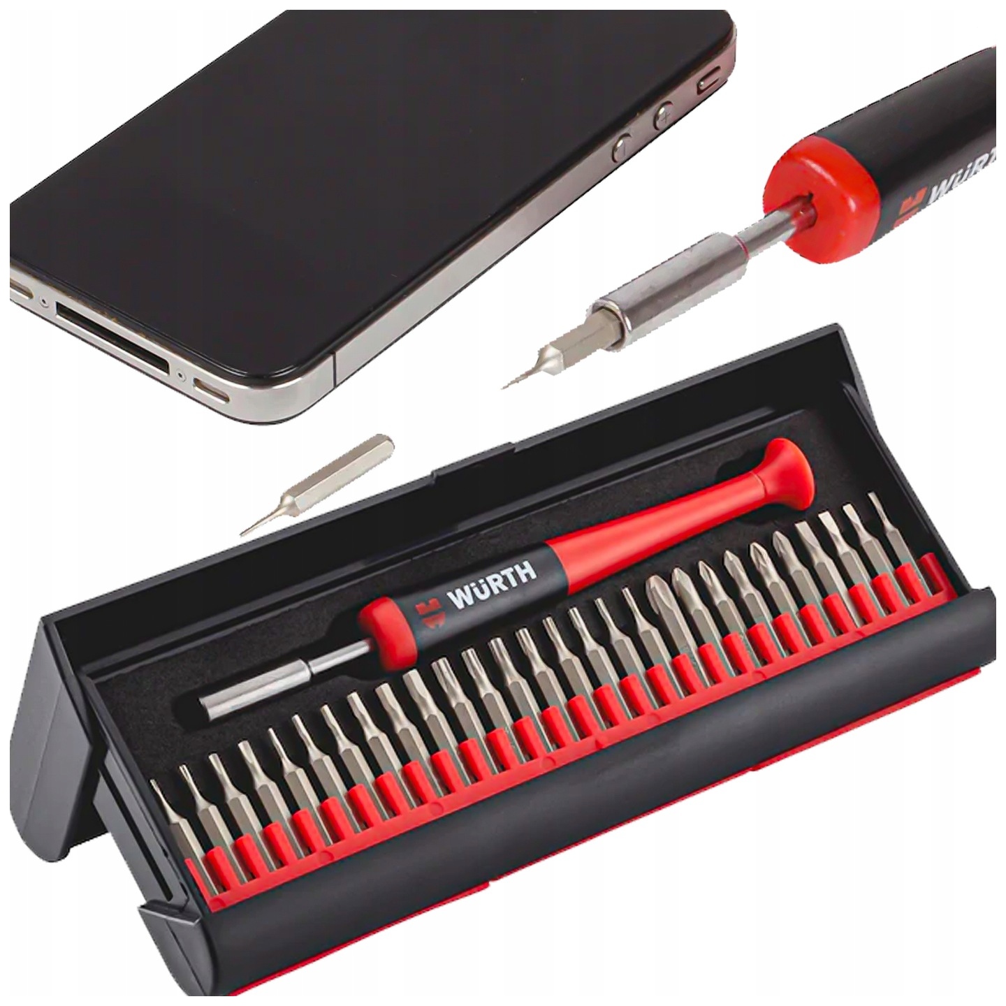 Sada Bitů Pro Přesné Šroubováky Dárek 29 Dílků. Wurth