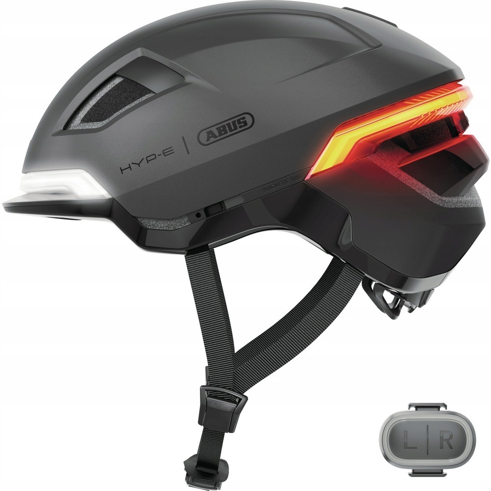 Kask rowerowy miejski Abus Hyp-e Volcano Titan L 57-61cm
