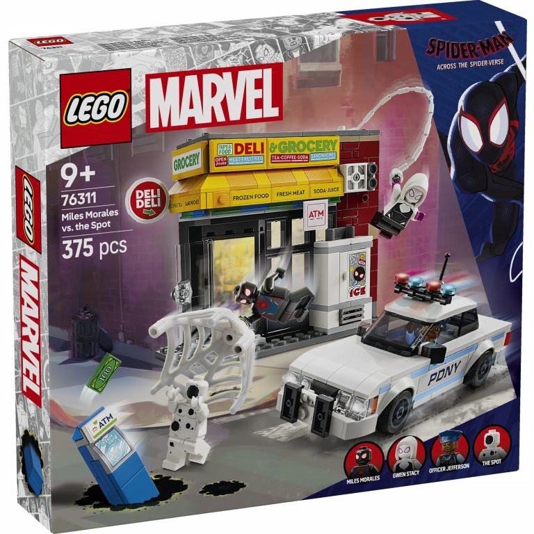 Lego Hrdinové Multivesmír: Miles Morales Versus Spot Set 76311