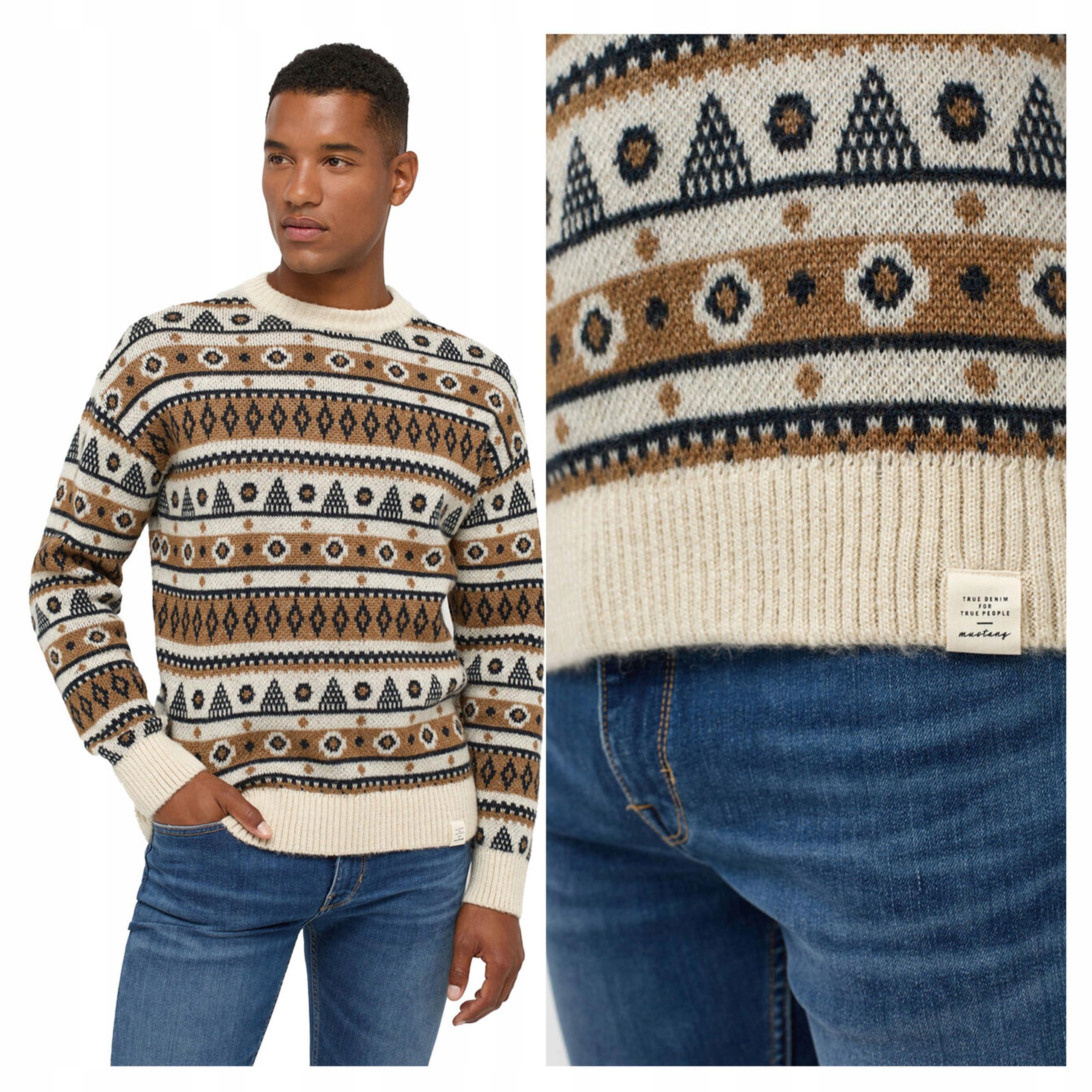 Pánský svetr Mustang Emil C Norway XXL