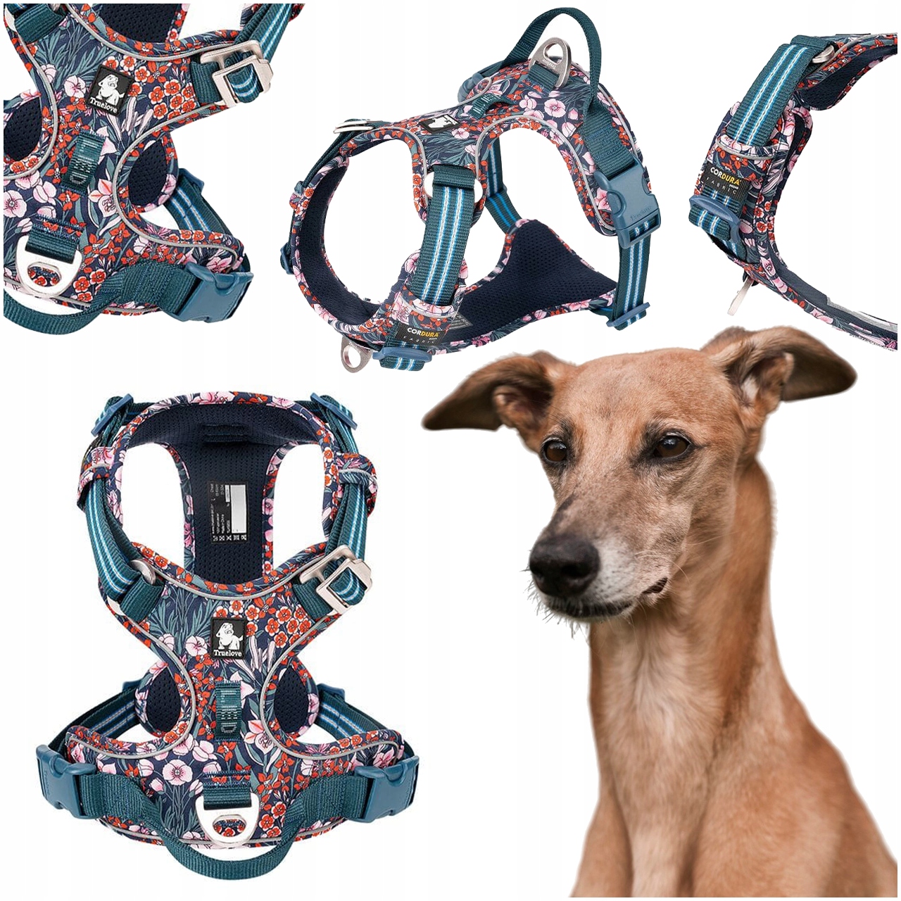 Levně Postroj Pro Psa Truelove Front Line Premium Easy Walk Pevný Módní M