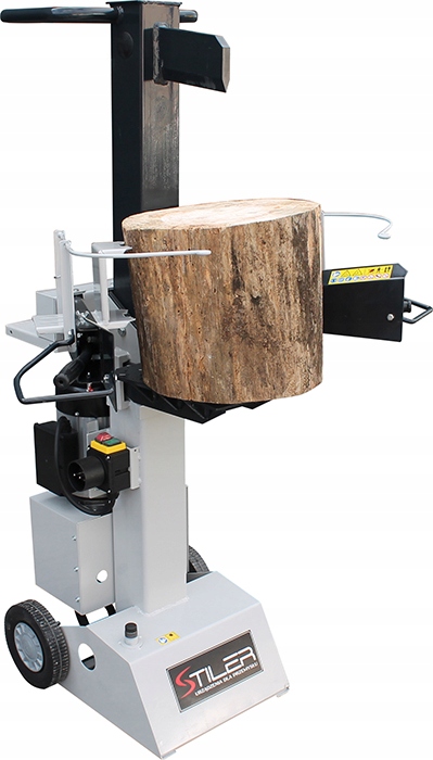 Výkonný Štípač Dřeva 8 Tun Štěpkovač 8T 3,5 kW 230 V Hydraulický Vertikální