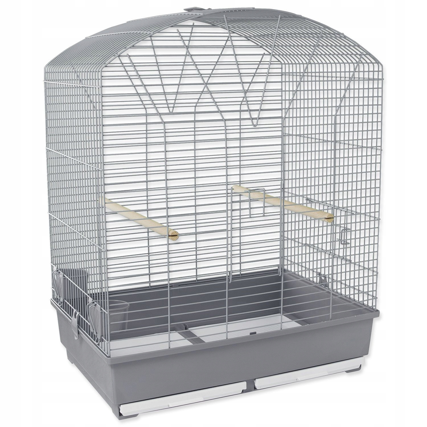 Levně Klec Bird Jewel Vanesa šedá 67x46x82cm