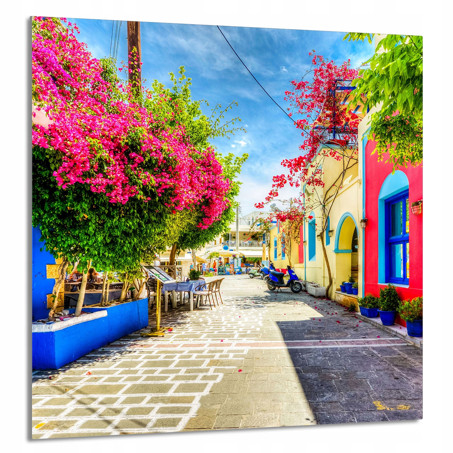 Skleněný Panel Do Kuchyně 60x65 Ulička Tvrzené Sklo