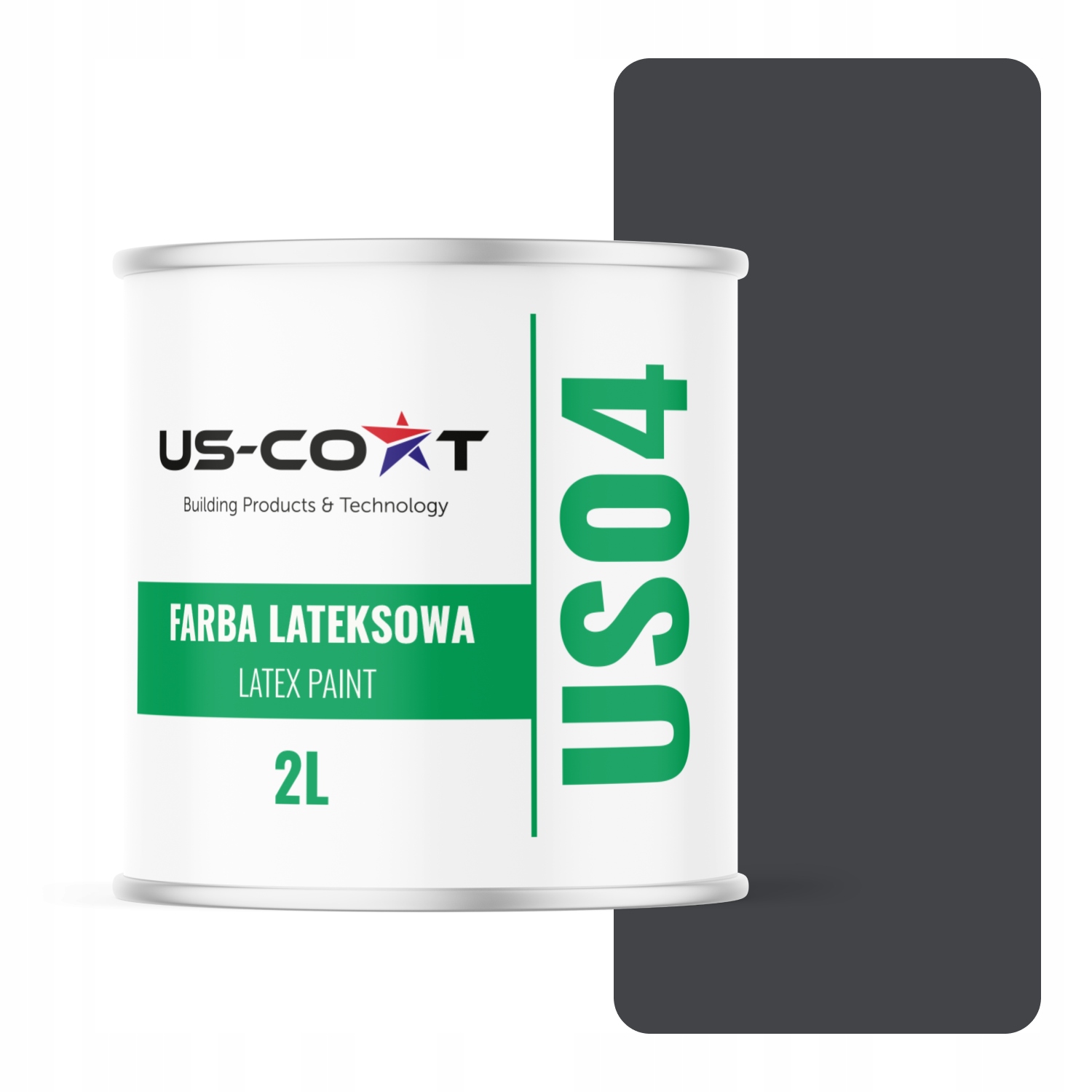 Barva Černá H0907 2L Hluboká Matná Na Stěny Stropů