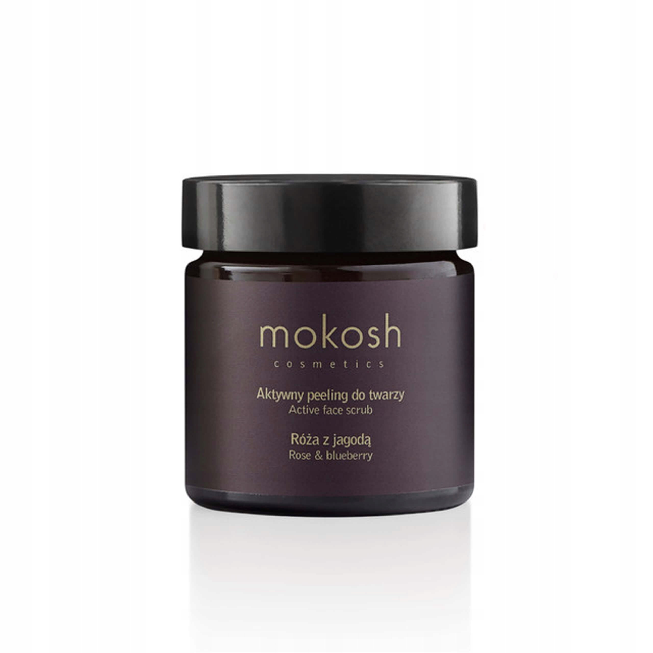 Aktivní pleťový peeling Růže s borůvkou 60 ml