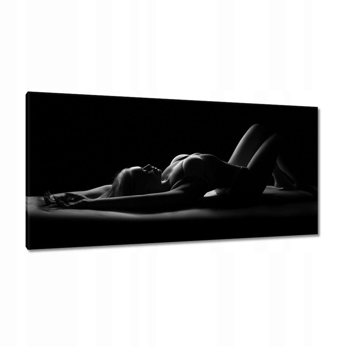 Obrazy 115x55 Panna ležící na podlaze