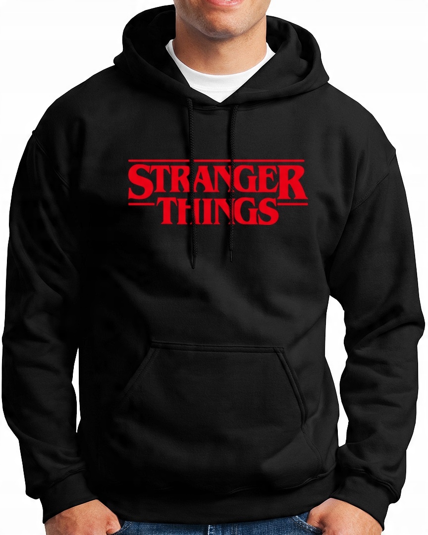 

Bluza Męska Czarna Stranger Things Prezent XL