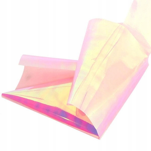 

slay Folia Efekt Szkła Glass Folie Szkło j różowa