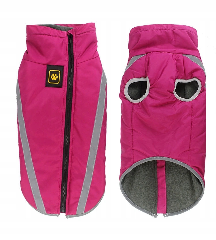 Levně Bunda zimní pro psa voděodolná Paw XL růžová Surtep Animals