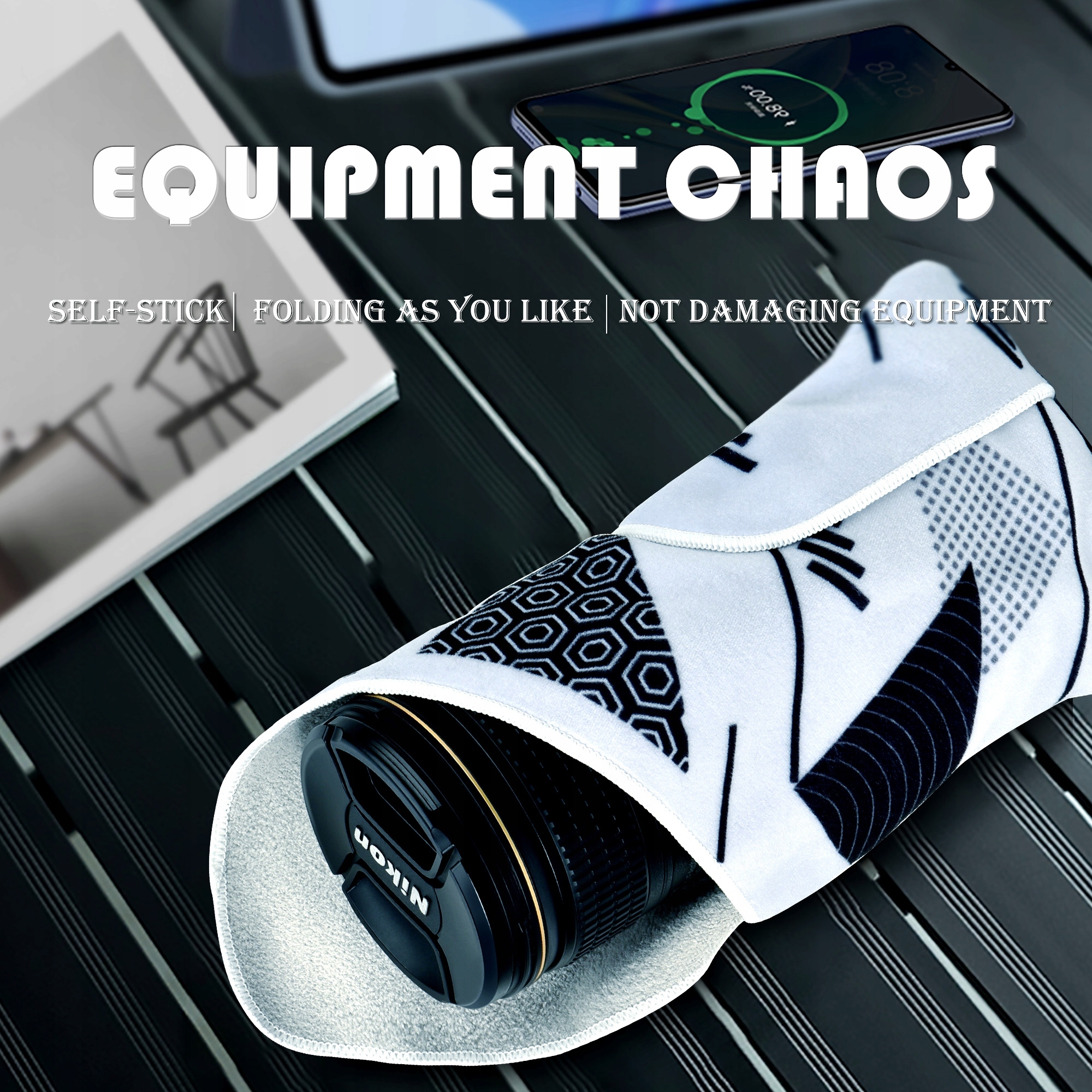 CAMERA WRAPPING CLOTH LENS WRAPPER STORAGE POUCH Marka STARTRC