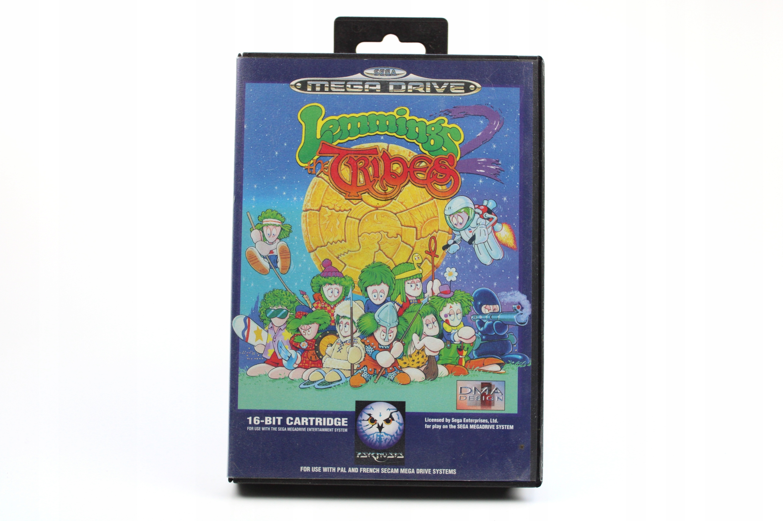 Lemmings 2 Tribes Sega Megadrive pudełkowa