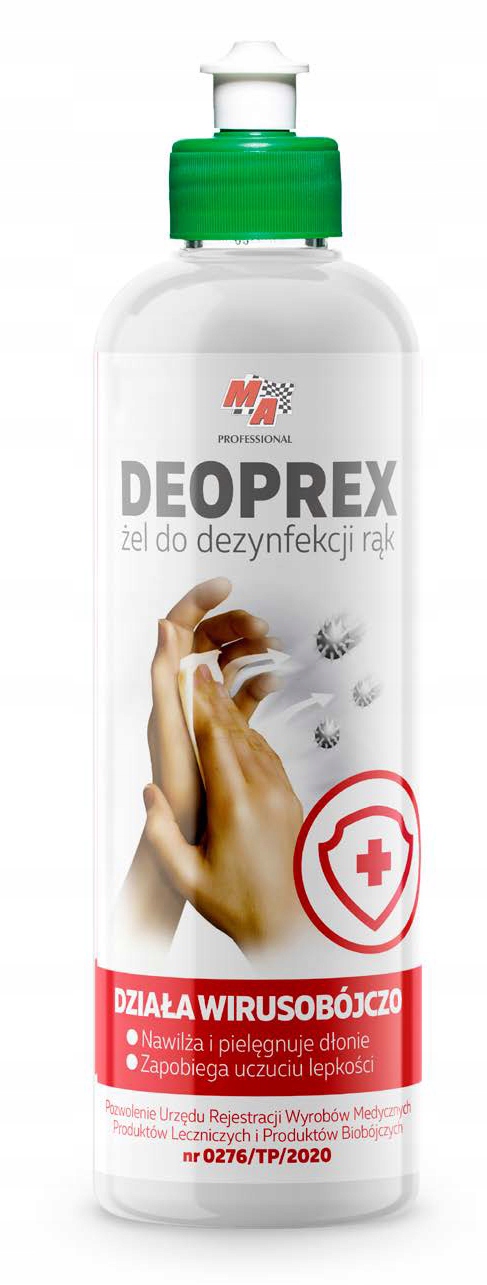 

Deoprex Żel Do Dezynfekcji Rąk I Skóry 400ML